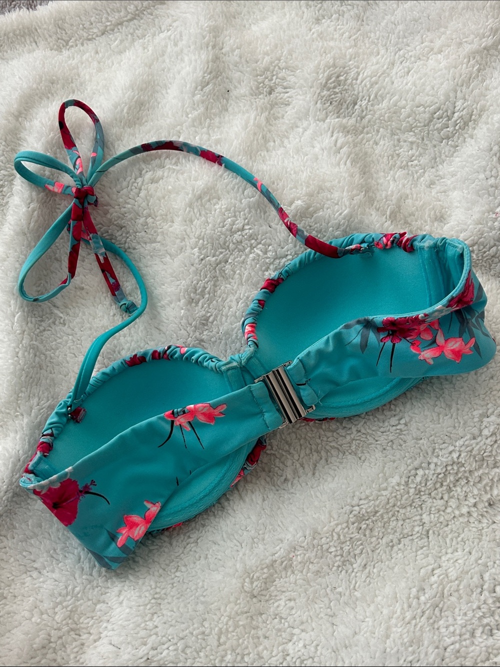 H&M Floral Bandeau Swim Top - Picture 5 of 9